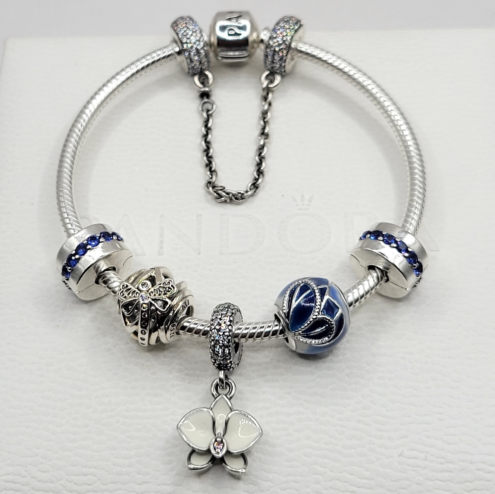 💐 7pc Authentic Pandora NATURE BRACELET SET🦋